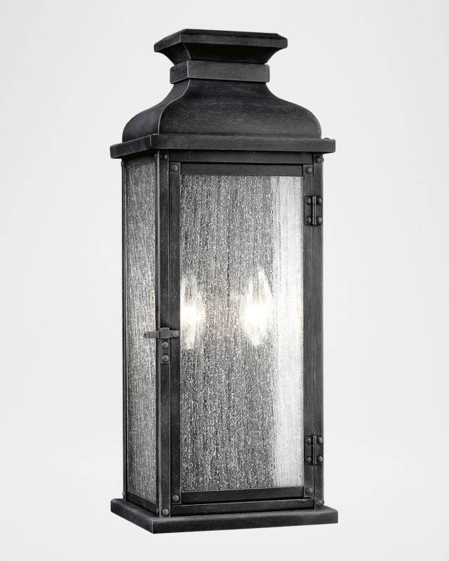 Pediment 3-Light Medium Wall Lantern by Sean Lavin